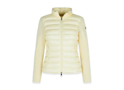 MONCLER Women's Virgin Wool Blend Jacket "Cream"