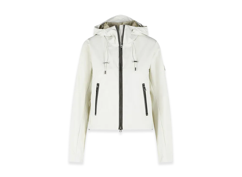 MONCLER Women's Lasanca Hooded Jacket "White"