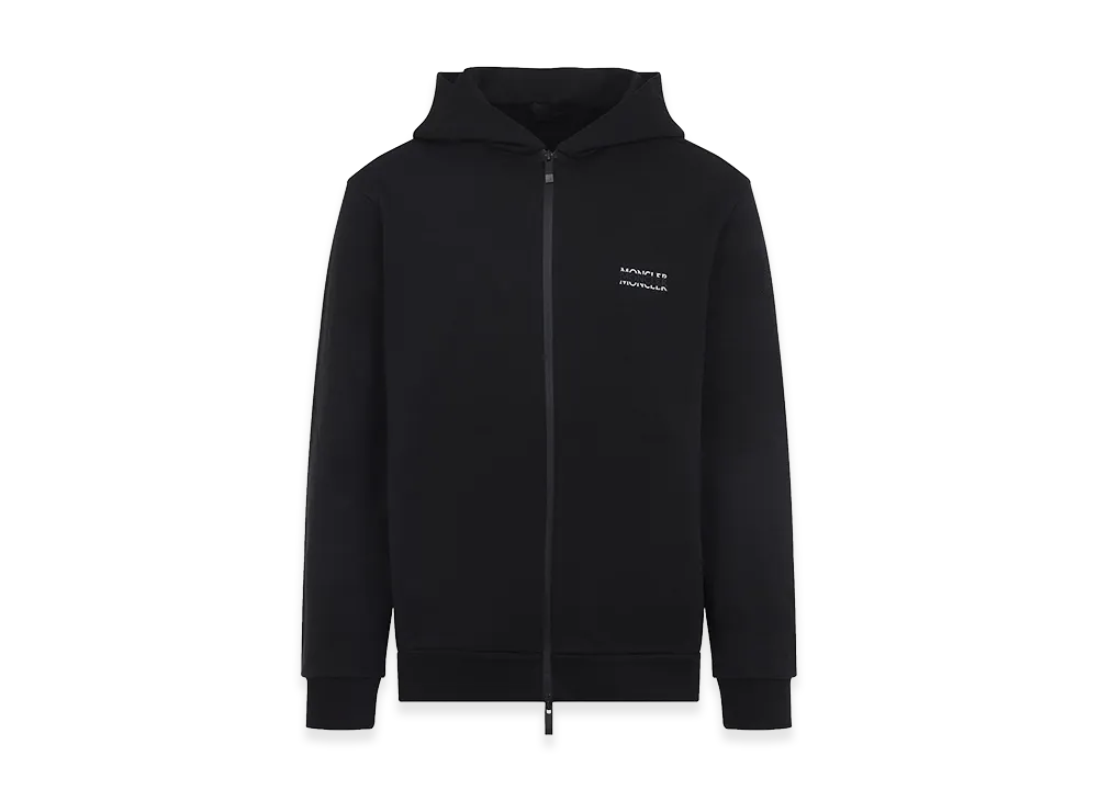 MONCLER Cotton Sweatshirt "Black"