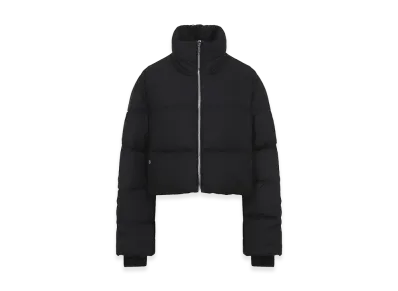 MONCLER x Rick Owens Women's Cropped Cyclopic Jacket "Black"