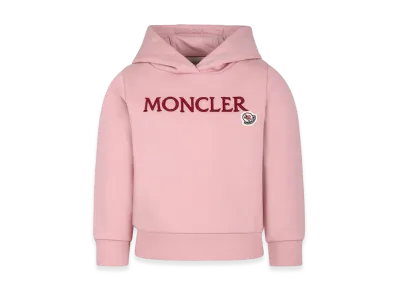MONCLER Hooded Sweatshirt "Pink"