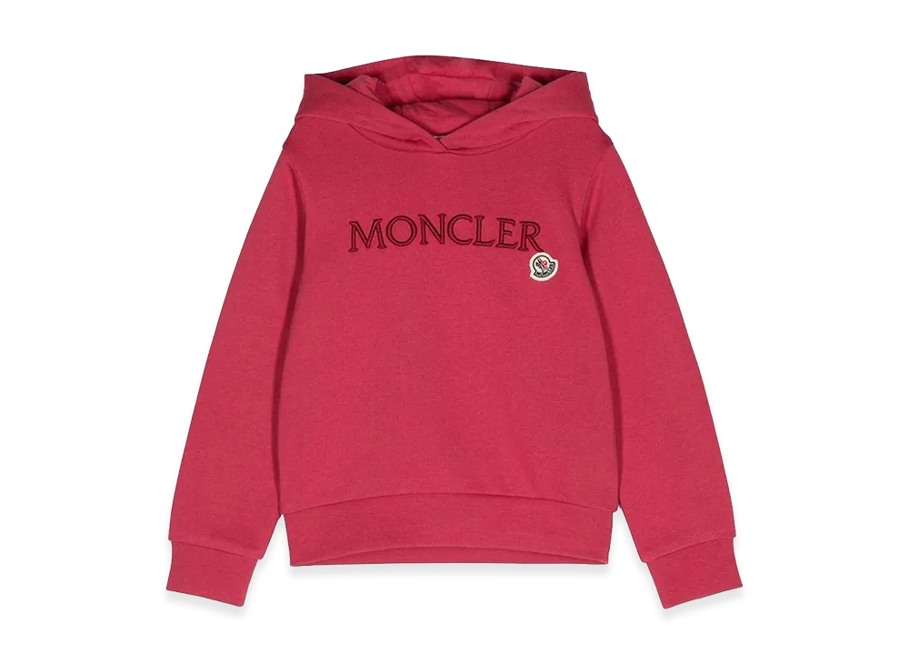 MONCLER Women's Hoodie Sweater "Pink"
