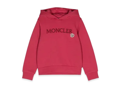 MONCLER Women's Hoodie Sweater "Pink"