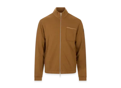 MONCLER Open Sweatshirt With Hood "Brown"
