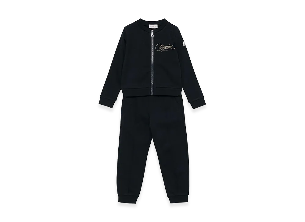 MONCLER Cotton Tracksuit "Blue"