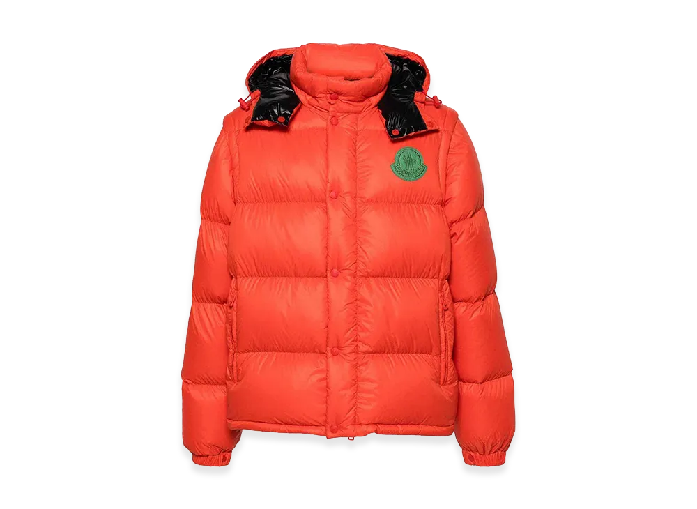 MONCLER Cyclone 2-In-1 Padded Jacket "Dark Orange"
