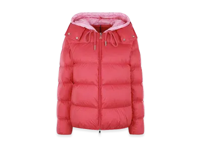 MONCLER Women's Droniers Short Down Jacket "Red"