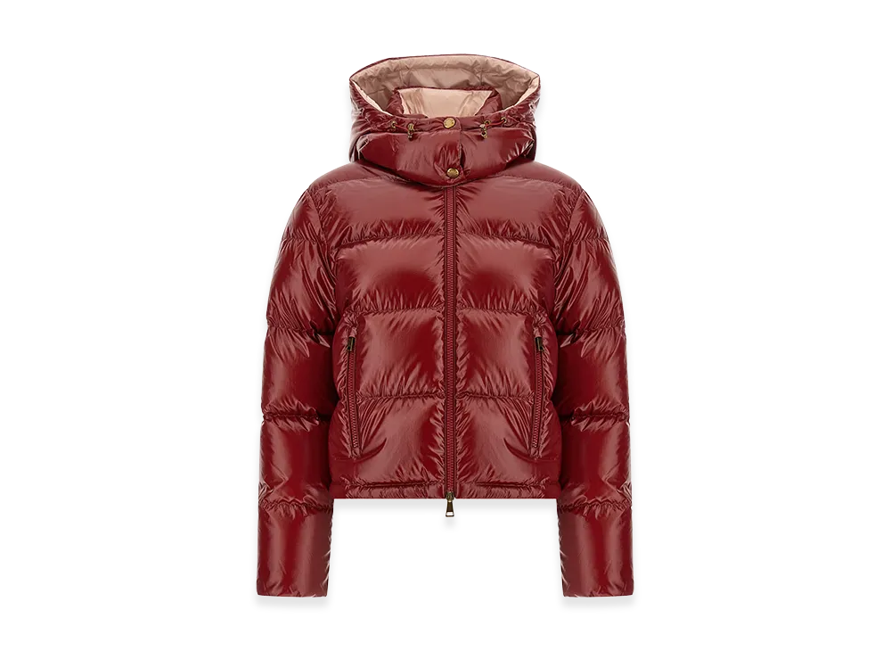 MONCLER Women's Nylon Niveole Down Jacket "Red"