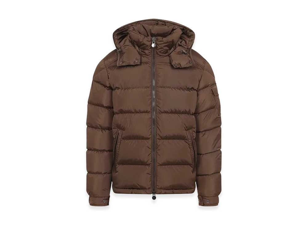 MONCLER Maya Matte Short Down Jacket "Brown"