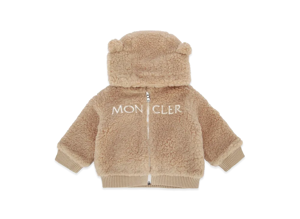 MONCLER Kids Baby Knitwear Clothing Ensemble "Beige"