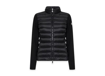 MONCLER Women's Sweaters "Black/Clear Blue"