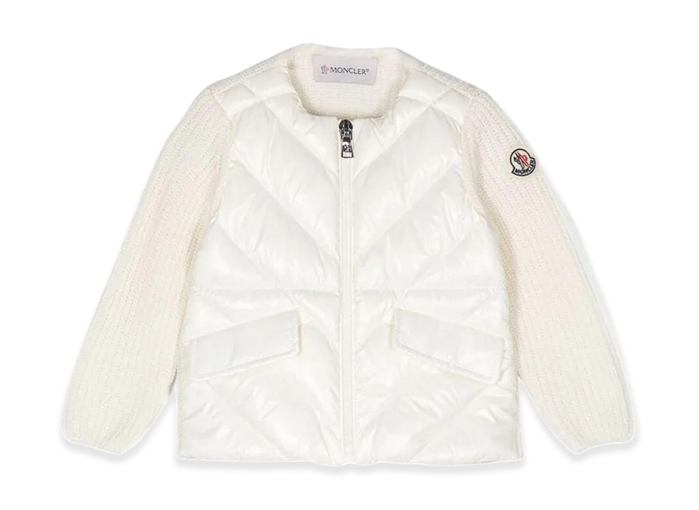 MONCLER Women's Wool Cardigan "White"