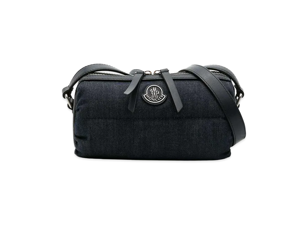 MONCLER Women's New Keoni Boucl Cross Body Bag "Blue"