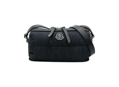 MONCLER Women's New Keoni Boucl Cross Body Bag "Blue"