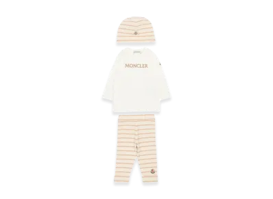 MONCLER Kids Jumpsuit "Beige"