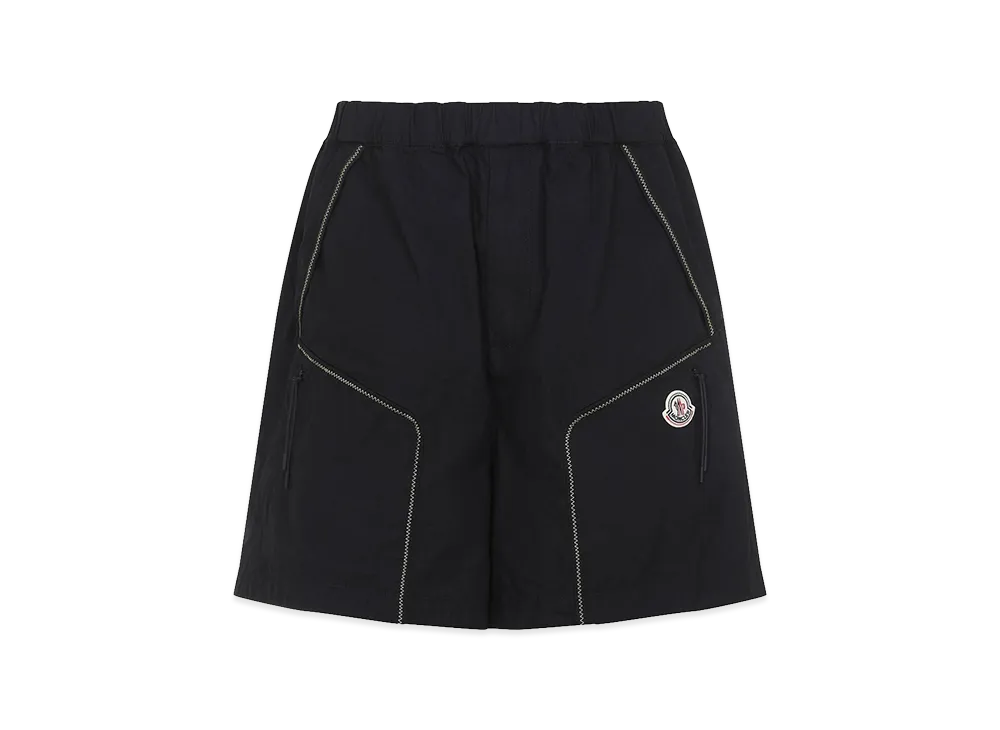 MONCLER Cotton Bermuda "Black"