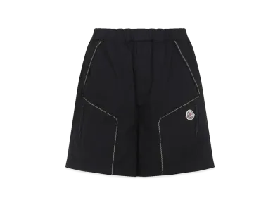 MONCLER Cotton Bermuda "Black"