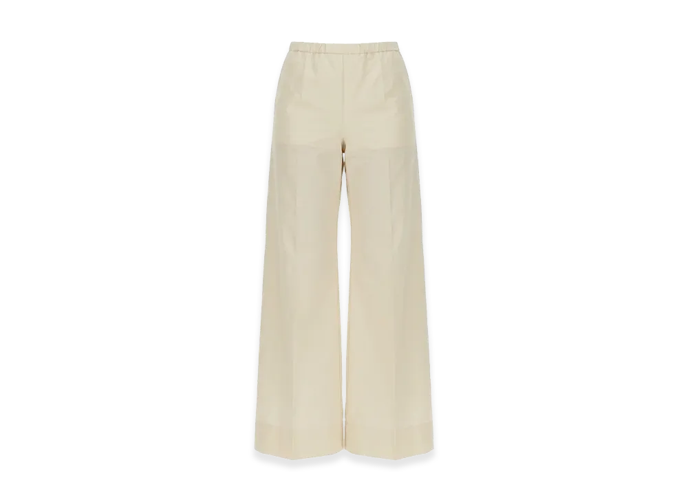MONCLER Women's Poplin Pants "White"