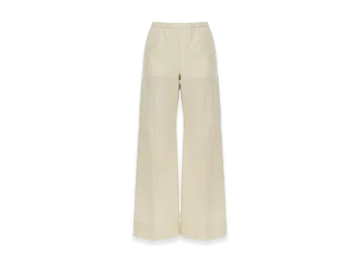MONCLER Women's Poplin Pants "White"