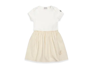 MONCLER Kids Dress "White"