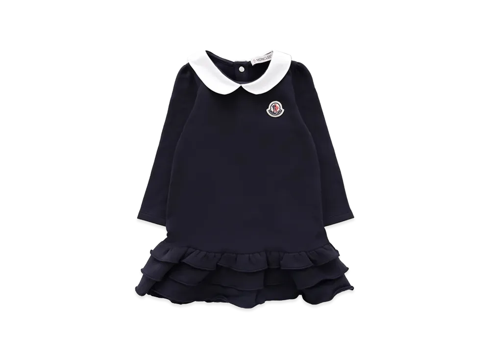 MONCLER Kids Dress With Logo "Blue"