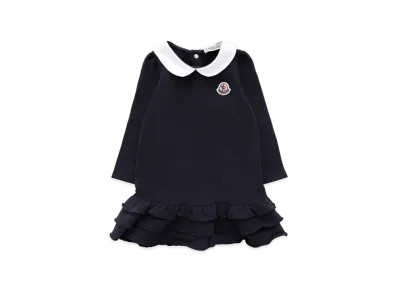 MONCLER Kids Dress With Logo "Blue"