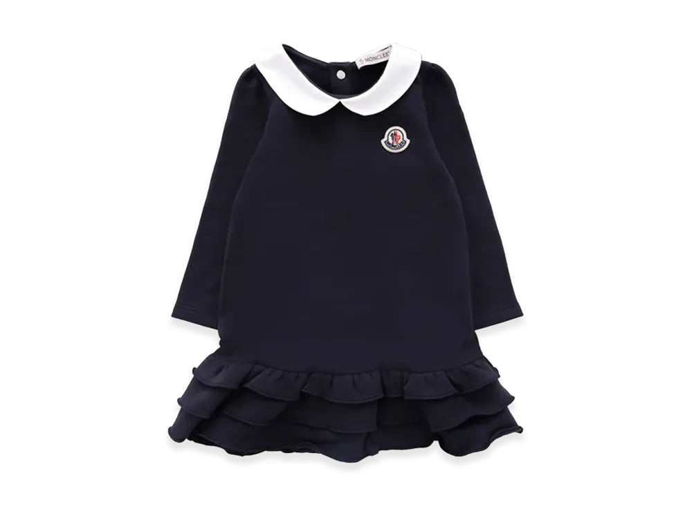 MONCLER Kids Dress With Logo "Blue"
