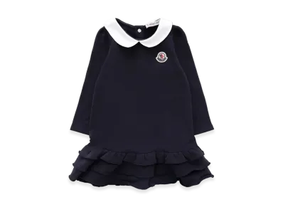 MONCLER Kids Dress With Logo "Blue"