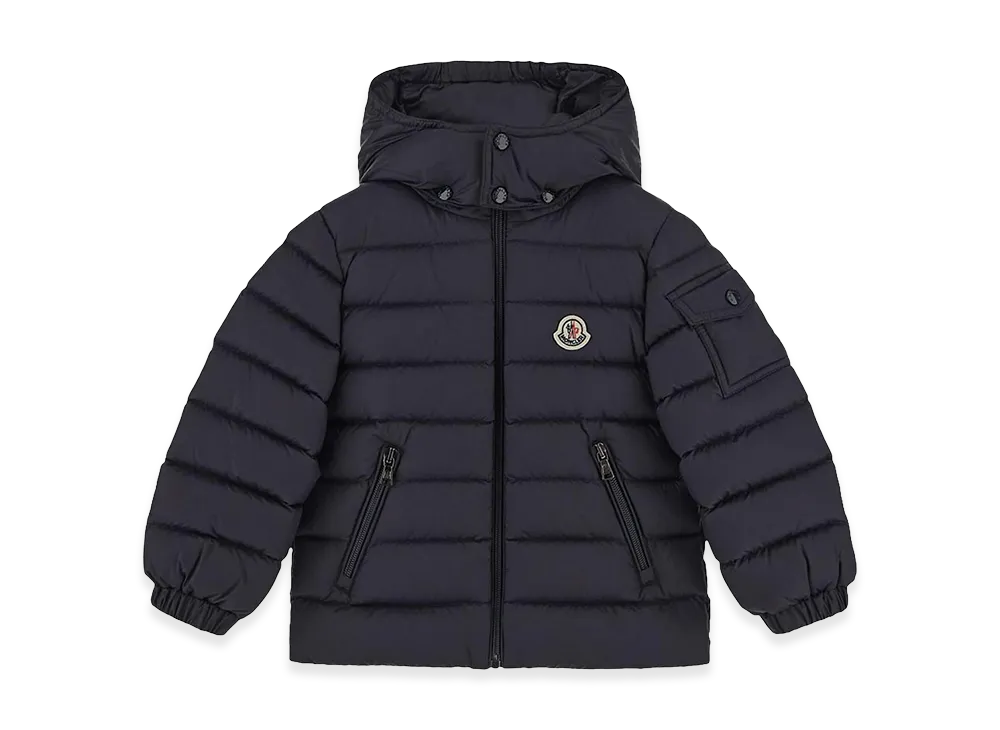 MONCLER Kids Quilted Jacket "Dark Blue"