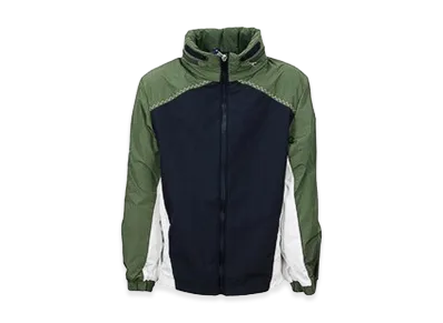 MONCLER Kids Tech Fabric Jacket "Green"