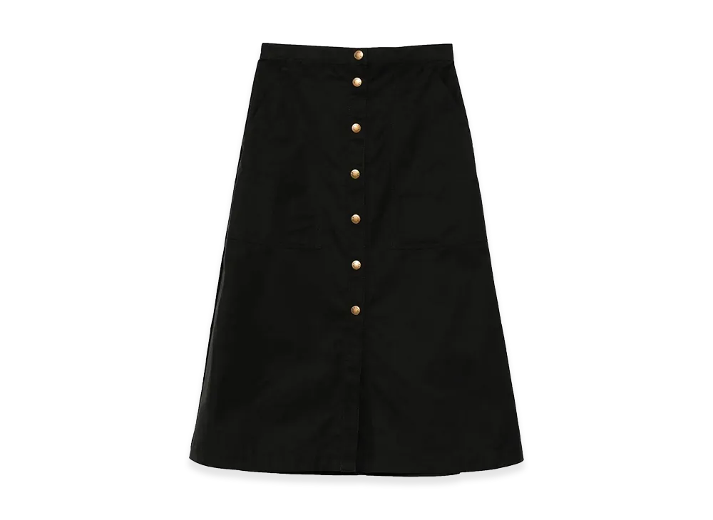 MONCLER Women's Cotton Skirt "Black"