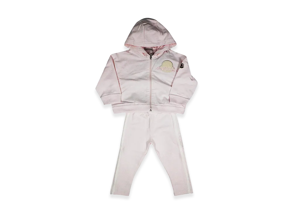 MONCLER Kids Track Suit "Nude/Neutrals"