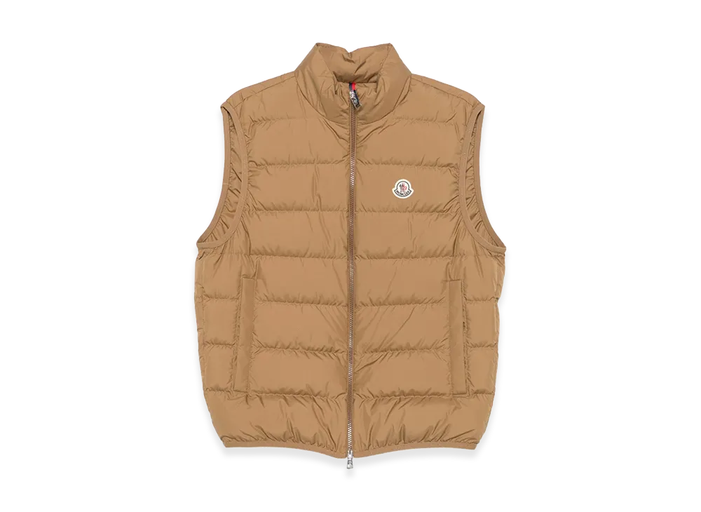 MONCLER Contrin Down Gilet "Beige"
