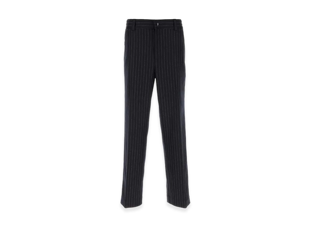 MONCLER Embroidered Stretch Wool Pant "Lightblue"