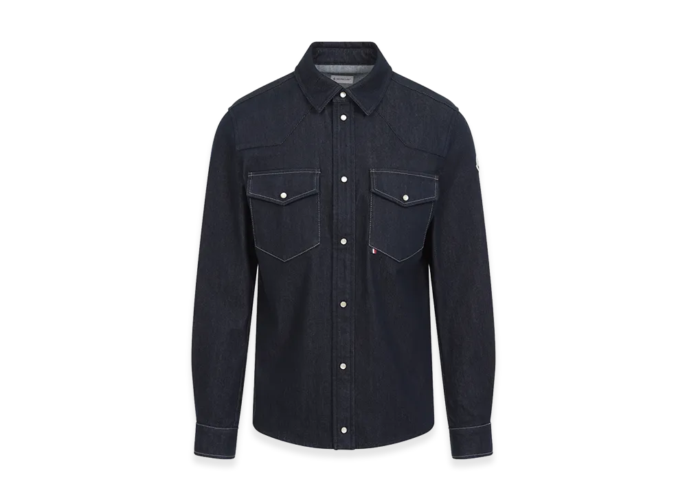 MONCLER Denim Shirt "Dark"