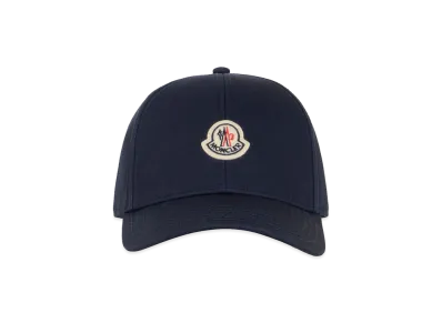 MONCLER Cotton Baseball Cap "Midnight Blue"