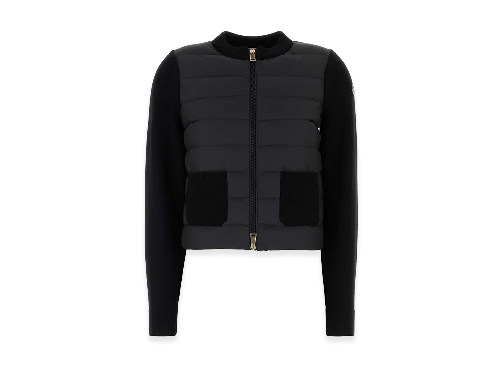 MONCLER Women's Wool Cardigan "Black"