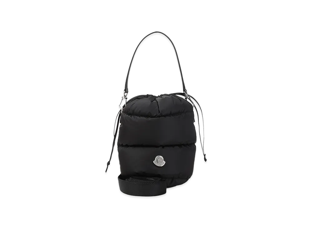 MONCLER Women's Nylon Caradoc Bucket Bag "Black"