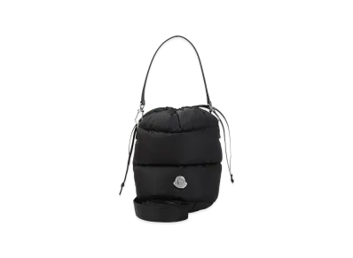 MONCLER Women's Nylon Caradoc Bucket Bag "Black"
