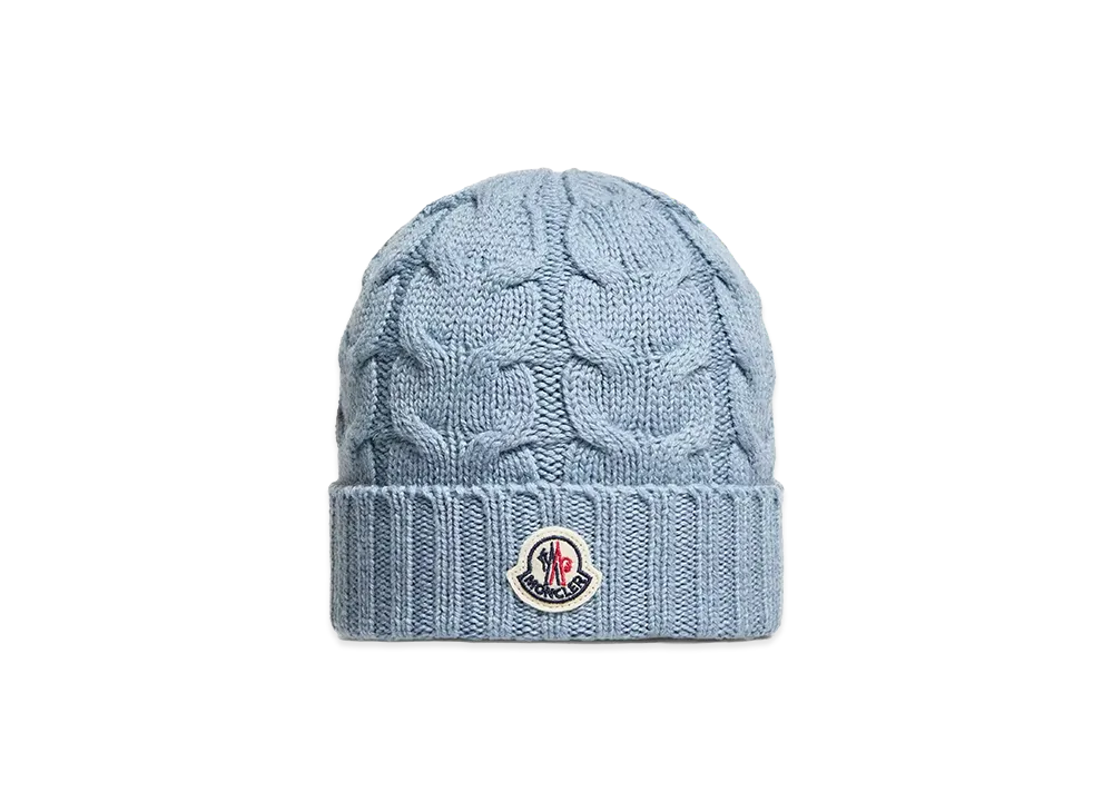 MONCLER Kids Hats "Light Blue"