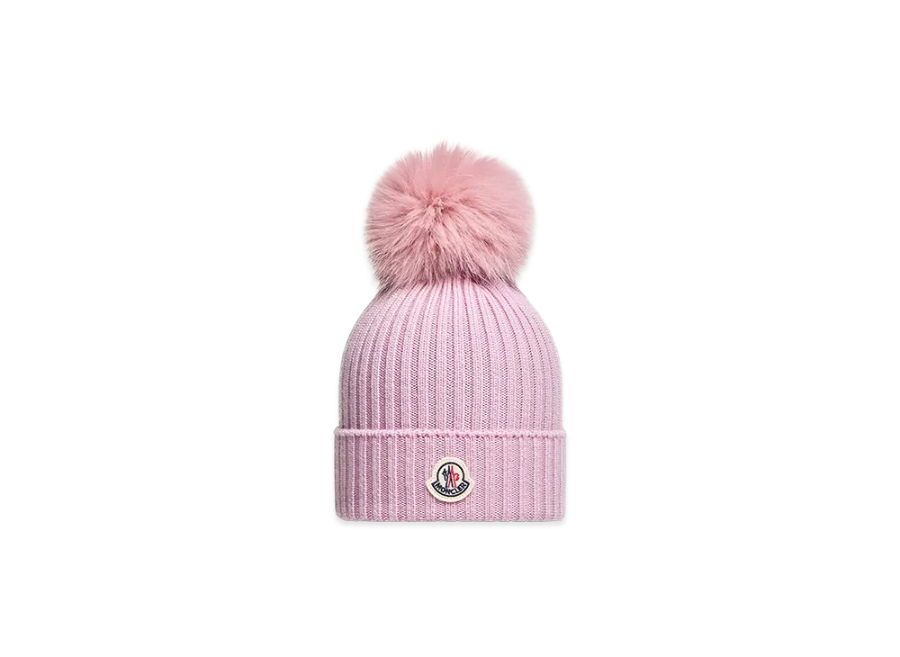 MONCLER Kids Hats "Pink"