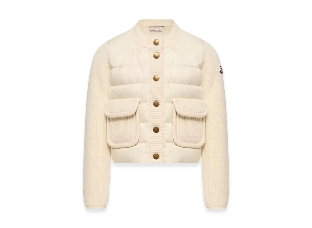 MONCLER Kids Sweaters "Off-White"
