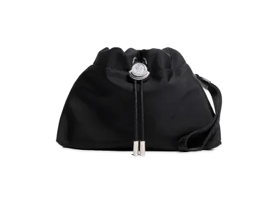MONCLER Women's Trick Water-Repellent Pouch "Black"
