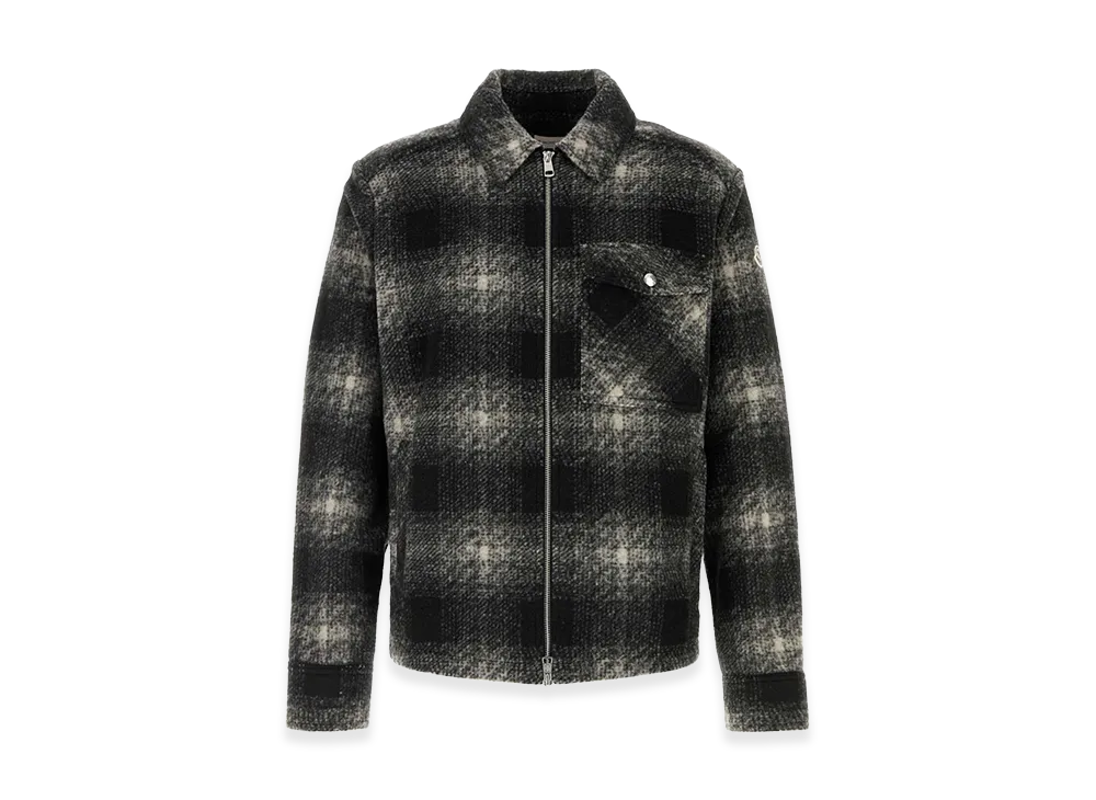 MONCLER Zip Overshirt "Black"
