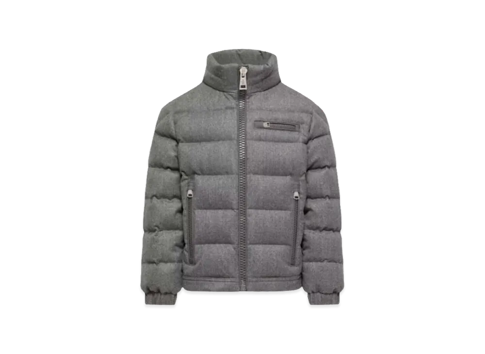 MONCLER Kids Down Jackets "Dark Gray"