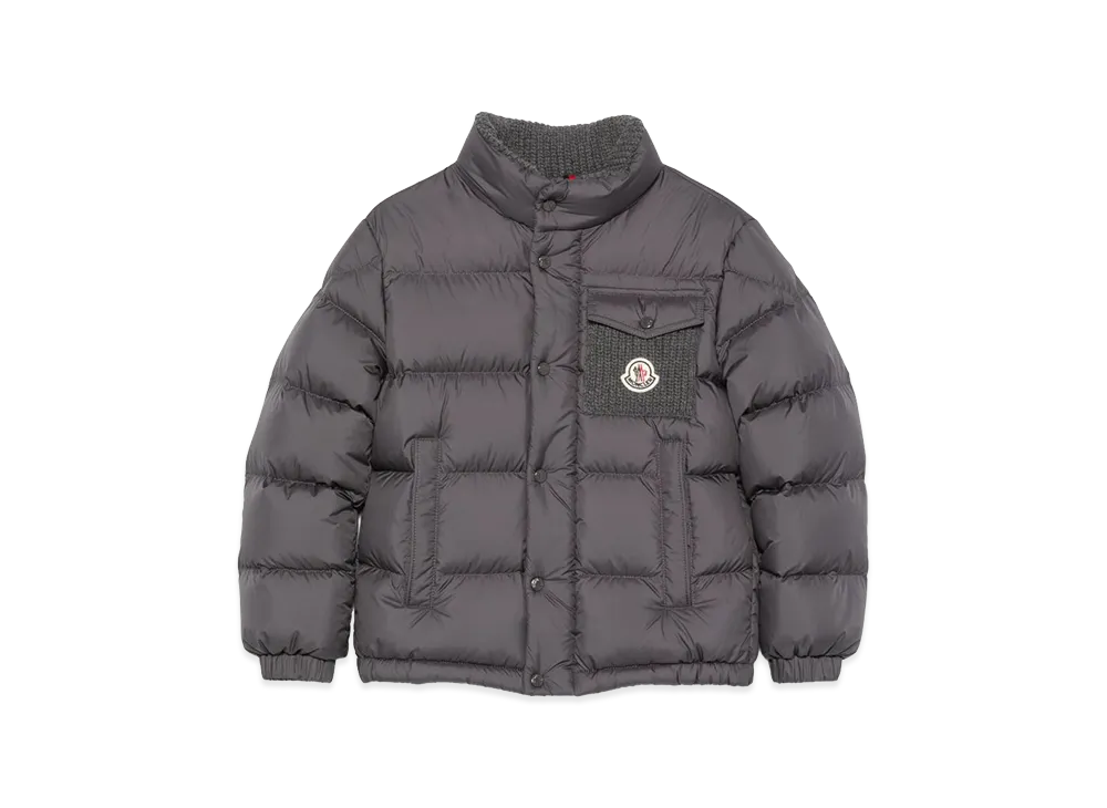 MONCLER Kids Down Jackets "Dark Gray"