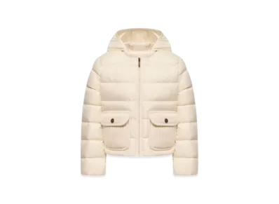 MONCLER Kids Down Jackets "White Ivory"
