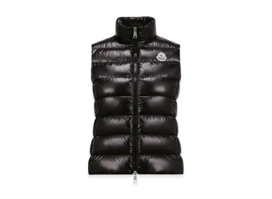 MONCLER Women's Down Vest "Black"