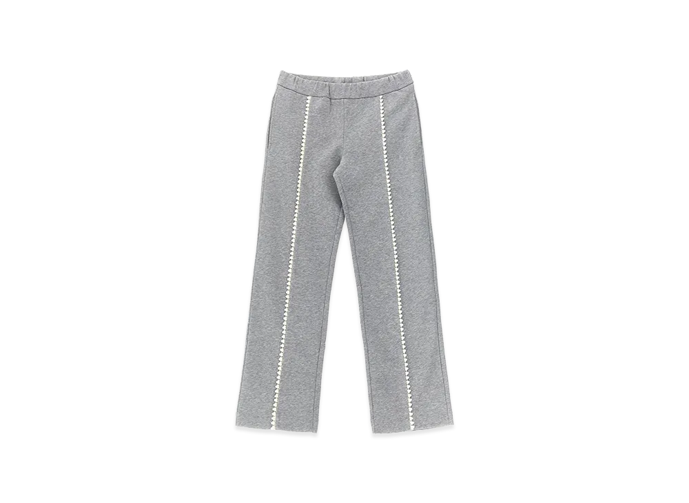 MONCLER Kids Details Crochet Joggers "Gray"