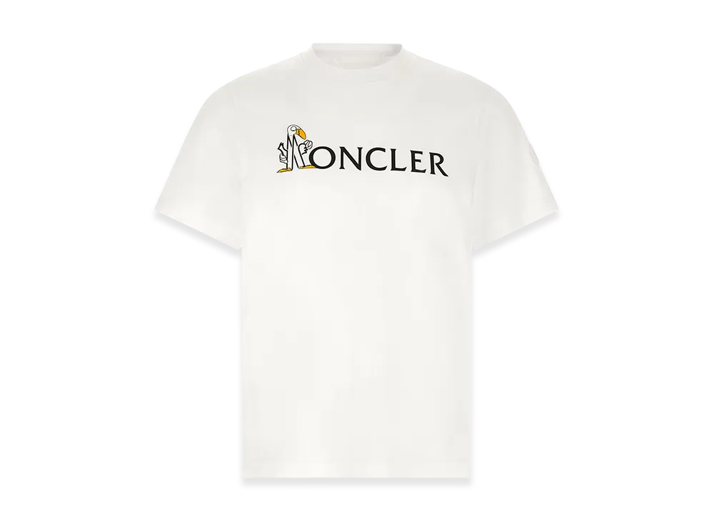 MONCLER Graphic Logo T-Shirt "White"